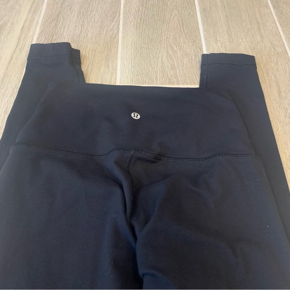 $98 Lululemon Black Full Length Leggings - Picture 4 of 5